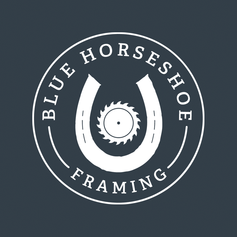 Blue Horseshoe Framing